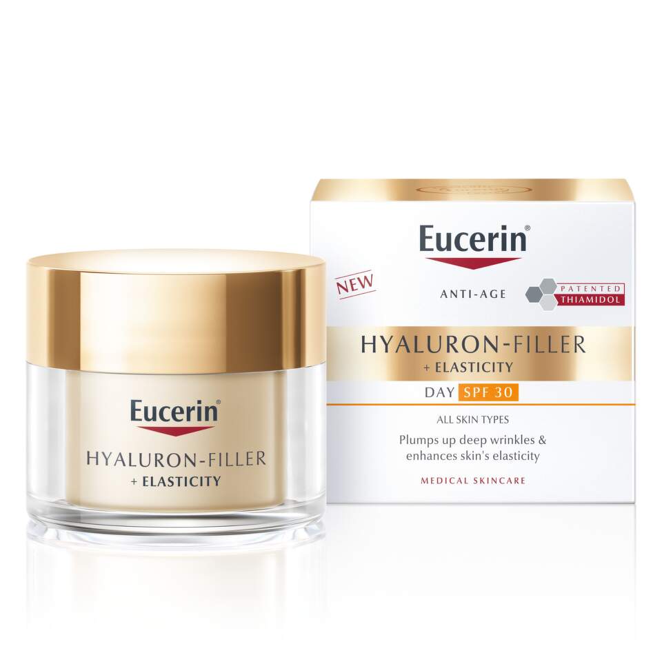 Eucerin HYALURON-FILLER+ELASTICITY SPF 30 denný krém 50ml