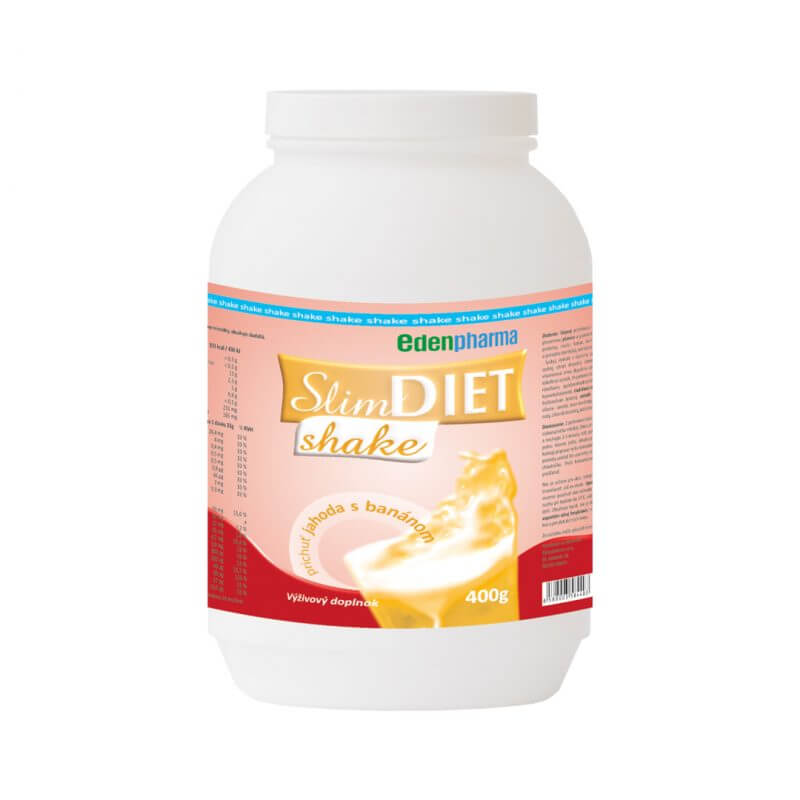 EDENPharma SLIM DIET SHAKE na chudnutie, 400g