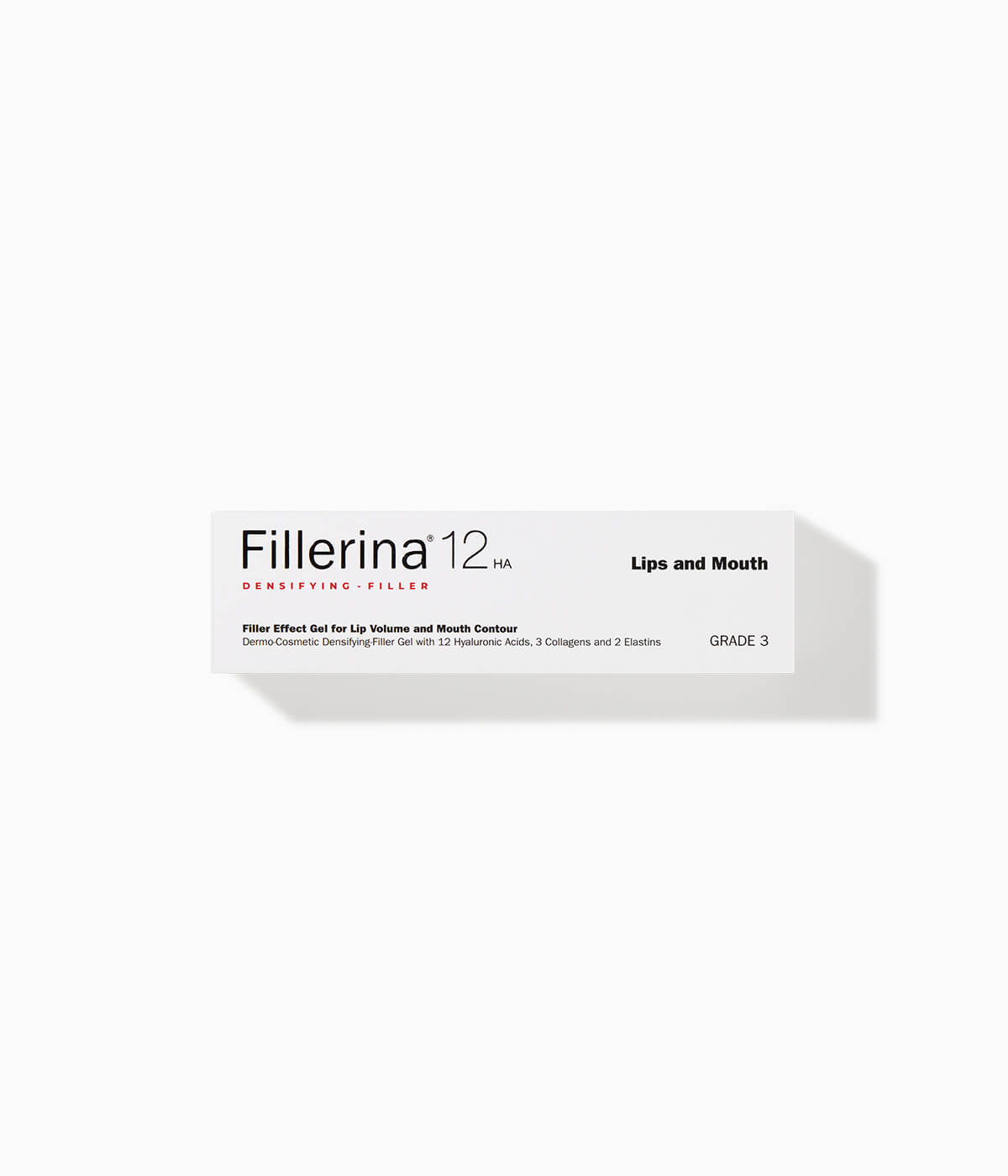 FILLERINA 12HA Gél s vyplňujúcim účinkom pre objem pier (stupeň 3) 7 ml