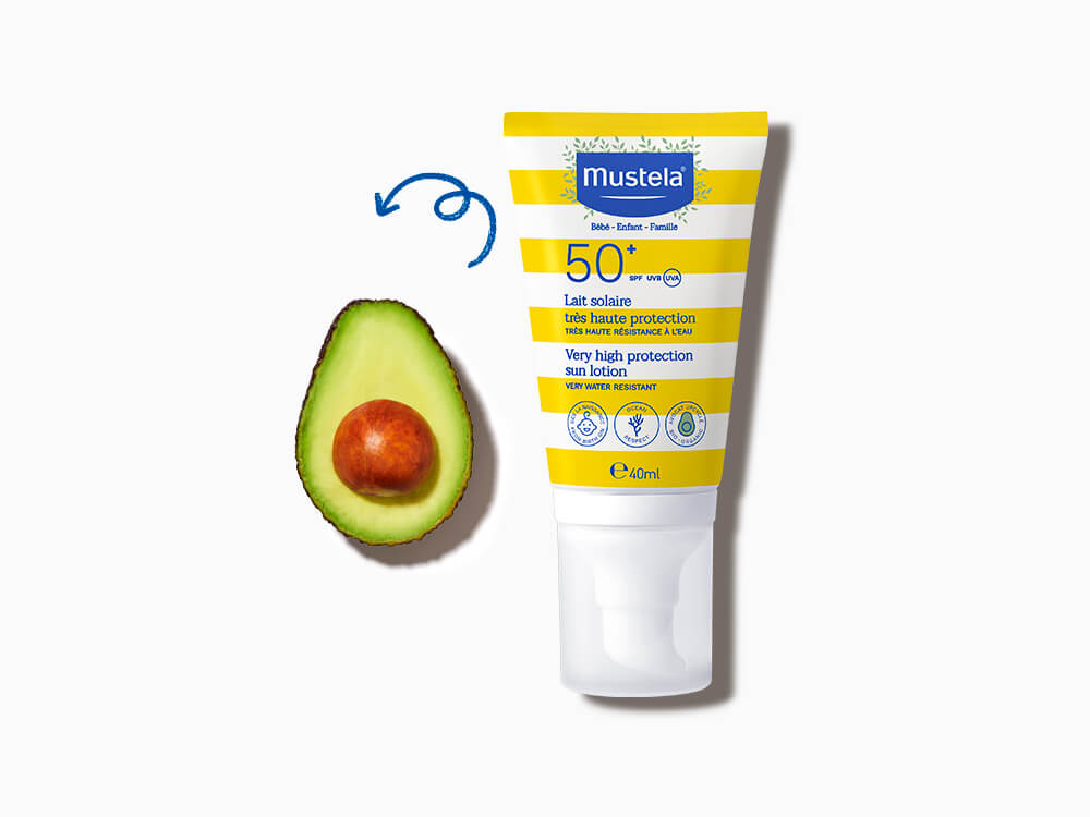 Mustela Mlieko na opaľovanie Very High Protection SPF 50+, 40ml