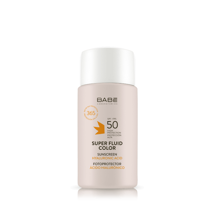 BABÉ SUPER FLUID COLOR SPF50 tónovaný fluid 50ml