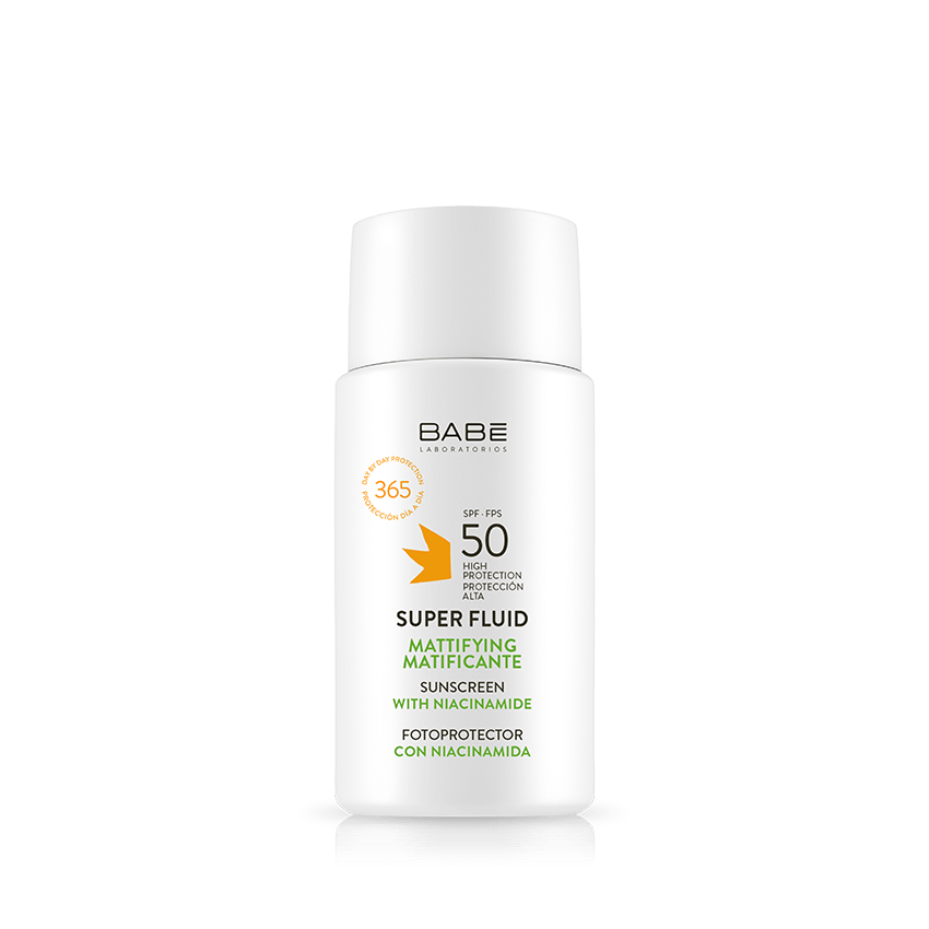 Babé Super Fluid SPF50 číry fluid s ochranným faktorom pre všetky typy pleti 50 ml