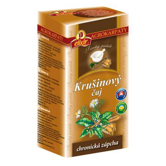 AGROKARPATY ELIXÍR Krušinový čaj 20 vreciek