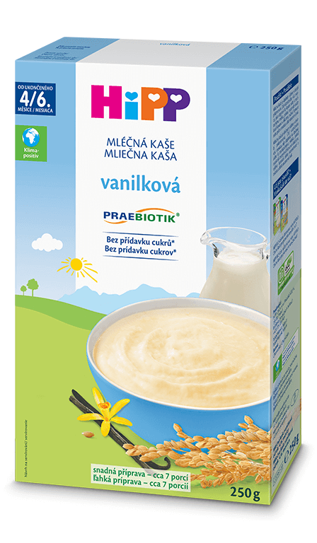 HiPP mliečna první vanilková 250 g