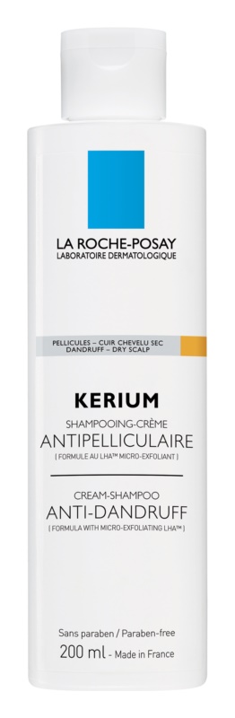 LA ROCHE-POSAY Kerium šampón na suché lupiny 200ml