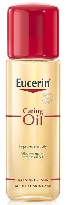 Eucerin Natural Caring Oil telový olej proti striám 125 ml