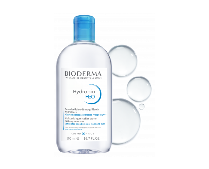 BIODERMA Hydrabio H2O micelárna voda na dehydratovanú pleť 500 ml