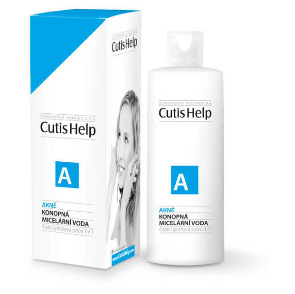 Cutishelp Akné konopná umývacia emulzia 100 ml