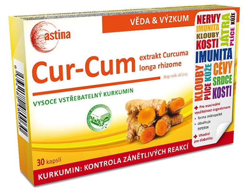 Astina Cur-Cum, 30 cps