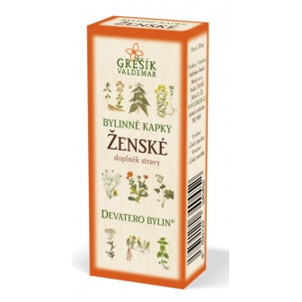 GREŠÍK Ženšen bylinné kvapky 50 ml