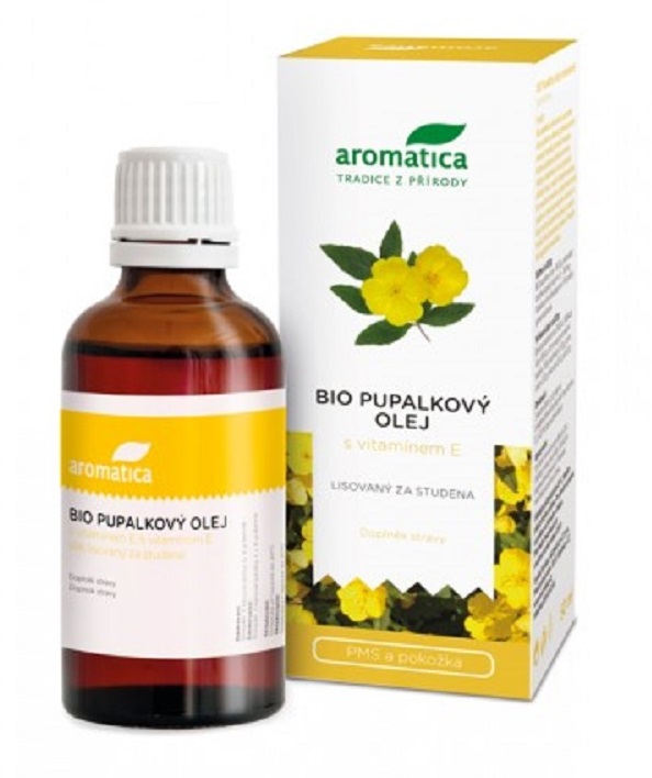 AROMATICA Pupalkový olej s vitamínom E 50 ml