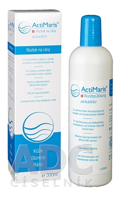 ACTIMARIS Sensitiv Roztok na výplach a hojenie rán na kožu a sliznice 300 ml