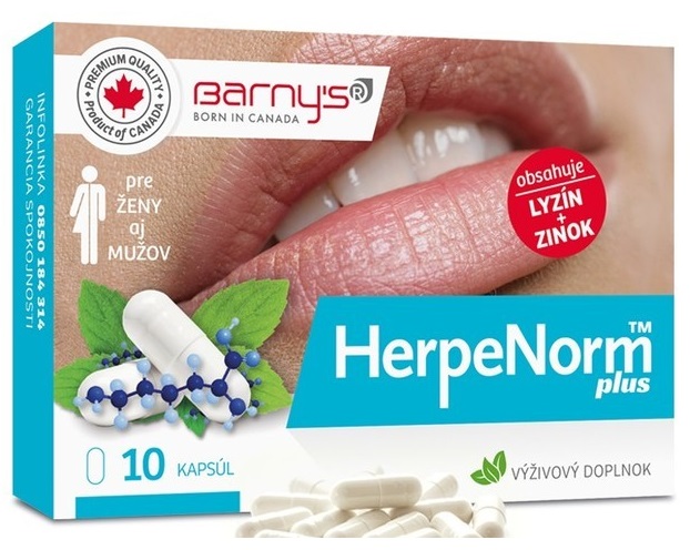 BARNY´S Herpenorm plus 10 kapsúl