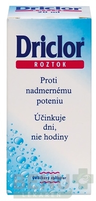 Driclor antiperspirant 20 ml roll-on