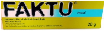 Faktu Faktu masť rektálna masť na hemoroidy 20 g