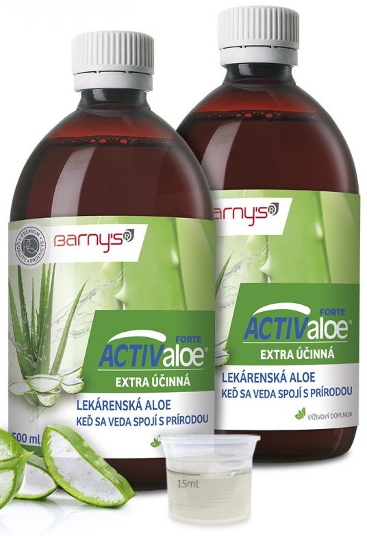 BARNY´s activaloe forte 3 x 500 ml
