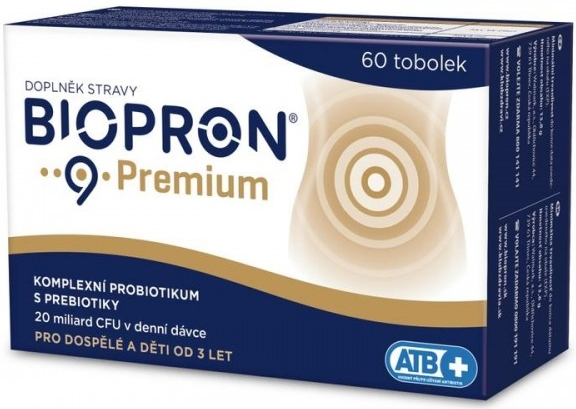 Biopron® 9 Premium tobolky s probiotikami 60 cps