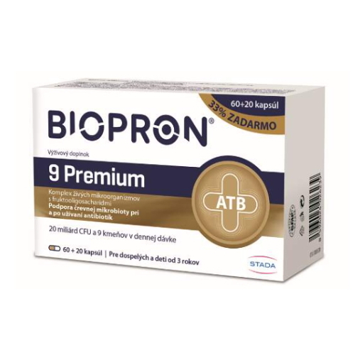 BIOPRON 9 premium 80 kapsúl