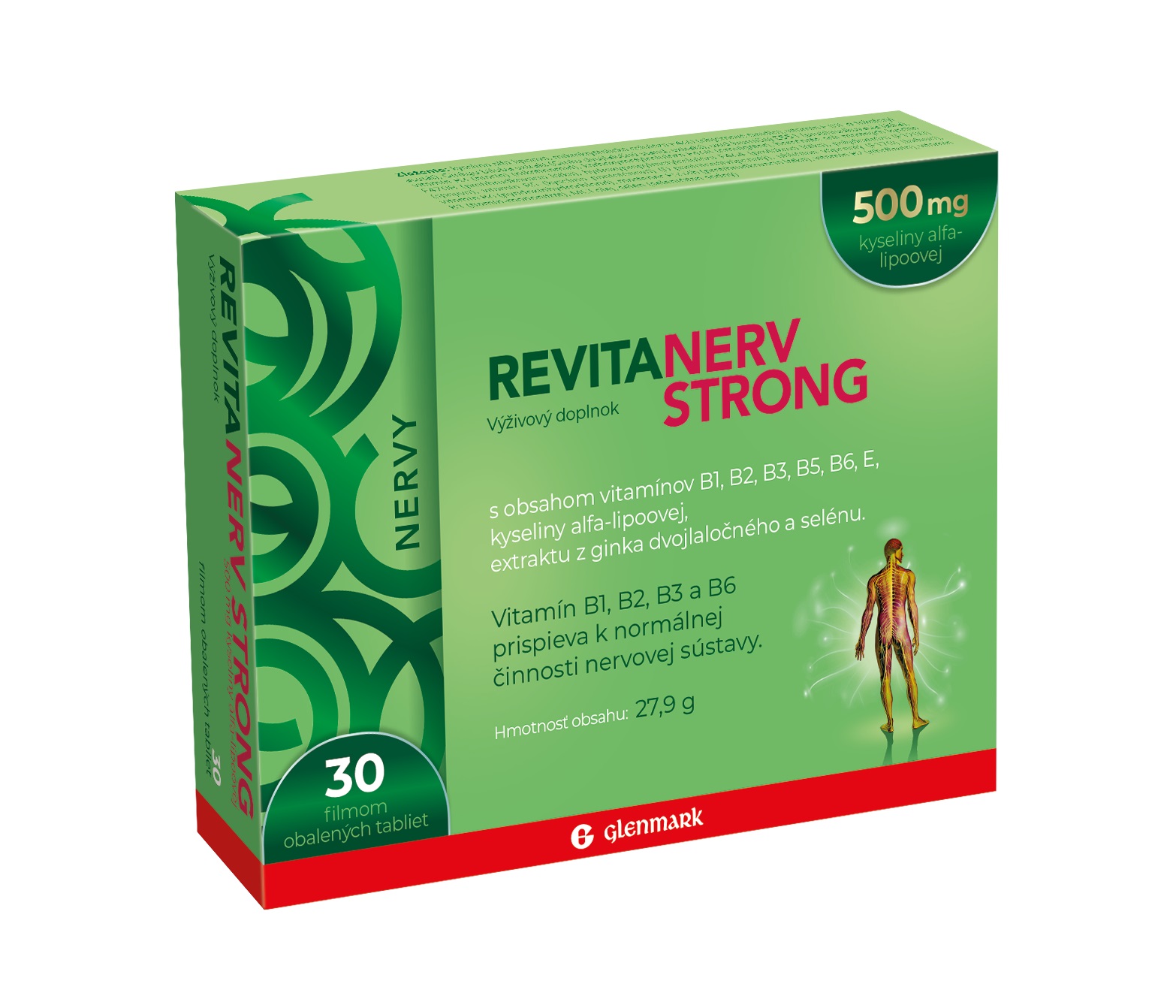 GLENMARK Revitanerv strong 30 tabliet