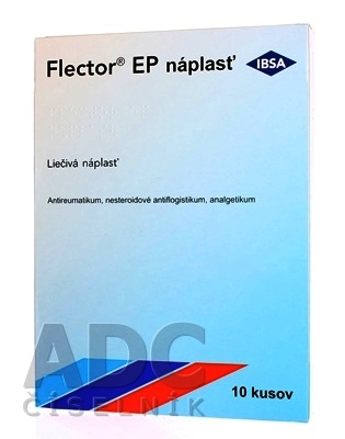 FLECTOR EP Liečivá náplasť 10 kusov
