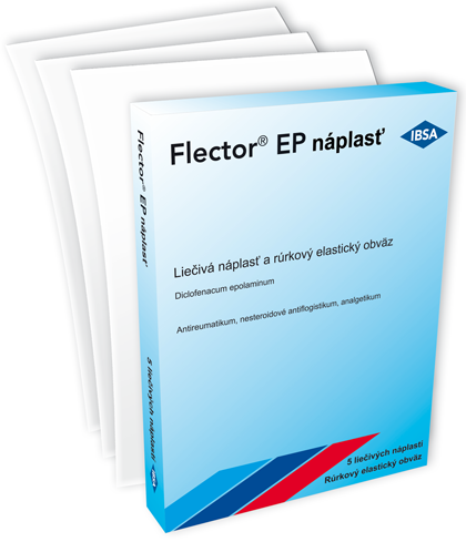 Flector EP náplasť proti bolesti a zápalom 5 ks