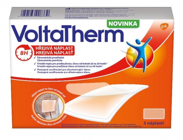 VOLTATHERM Hrejivá náplasť 5 kusov
