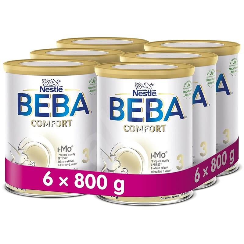 BEBA COMFORT 3 HM-O pokračovacie dojčenské mlieko 800g