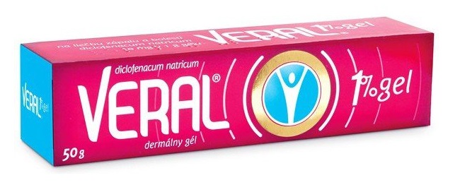 VERAL 1 % gél 50 g