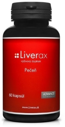 Advance Liverax kapsuly na podporu funkcie pečene 60 cps