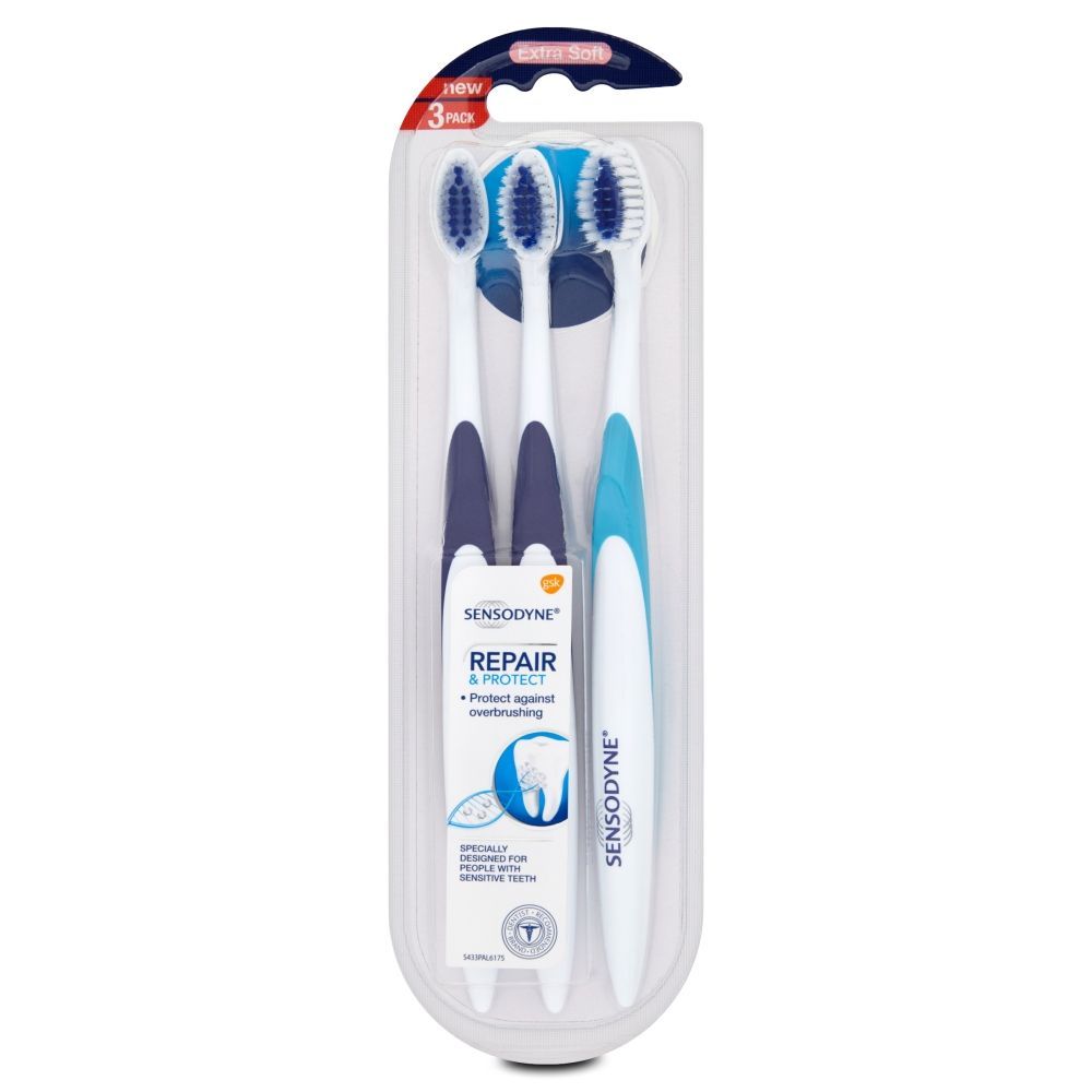 Sensodyne Repair and Protect zubná kefka extra soft 3 ks