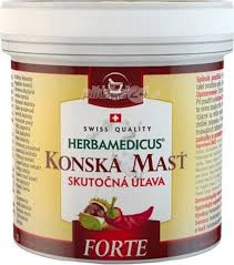 HERBAMEDICUS Konská hrejivá masť Forte 500 ml