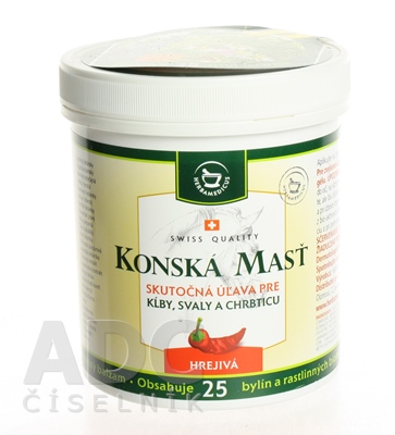 HERBAMEDICUS Konská masť hrejivá 500 ml