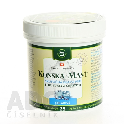 HERBAMEDICUS Konská masť chladivá 250 ml