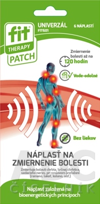 FIT Therapy patch univerzálna náplasť 6 ks