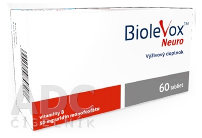 BIOLEVOX Neuro s kyselinou listovou a vitamínom B, 60tbl