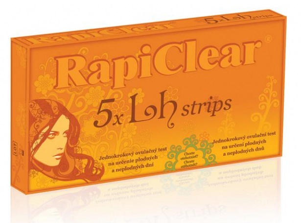 RapiClear 5 x Lh strips ovulačný test 5ks