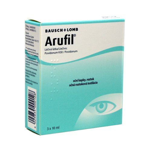 Arufil očné kvapky 3x10ml