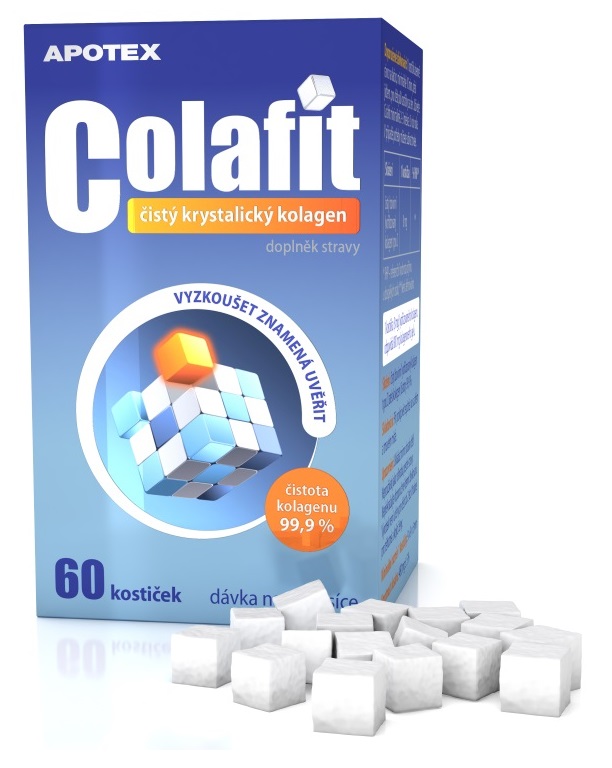 COLAFIT COLAFIT kolagénové kocky žuvacie kocky s kolagénom 60 cps