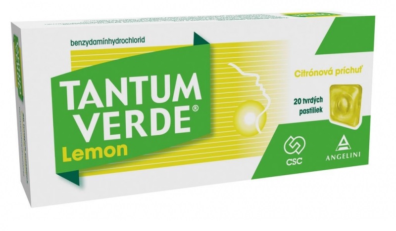 TANTUM VERDE Lemon 3 mg 20 pastiliek