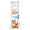 Livsane Zinok a Vitamín C šumivé tablety príchuť broskyňa mučenka 20 ks