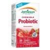 Jamieson Probiotic Chew s príchuťou jahodového jogurtu 60 tabliet