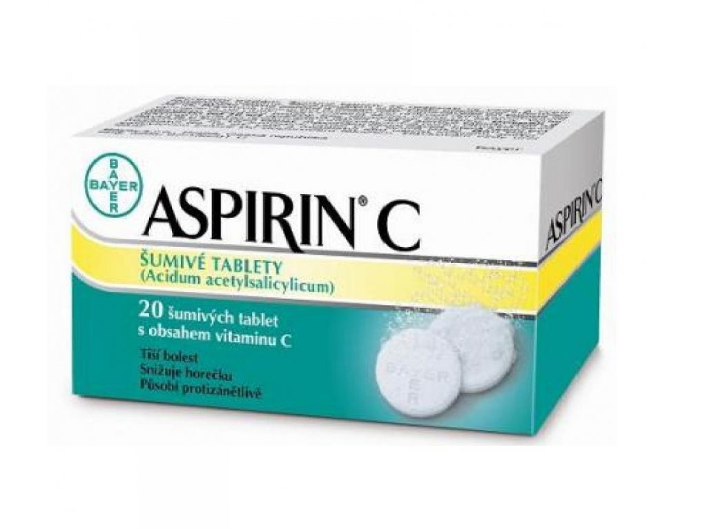 aspirin c 20 ks sumive tablety ilieky