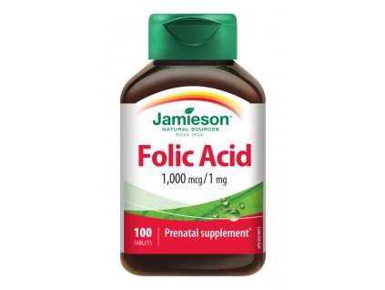 Jamieson Folic acid 100tbl 064642020826