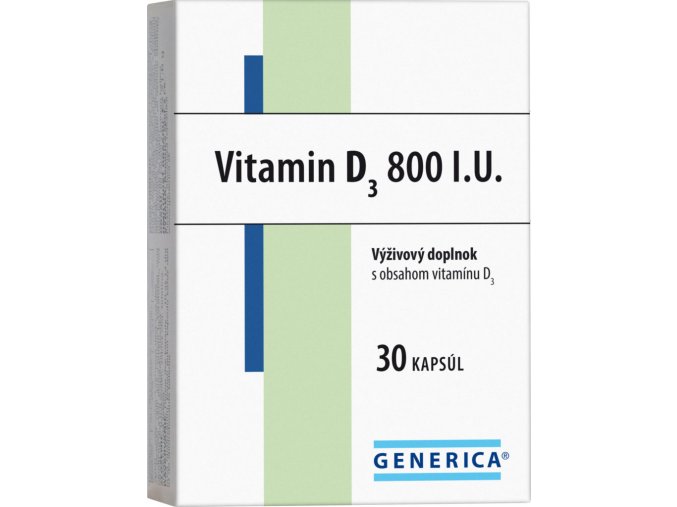 generica vitamin D3 800 30 kapsul ilieky