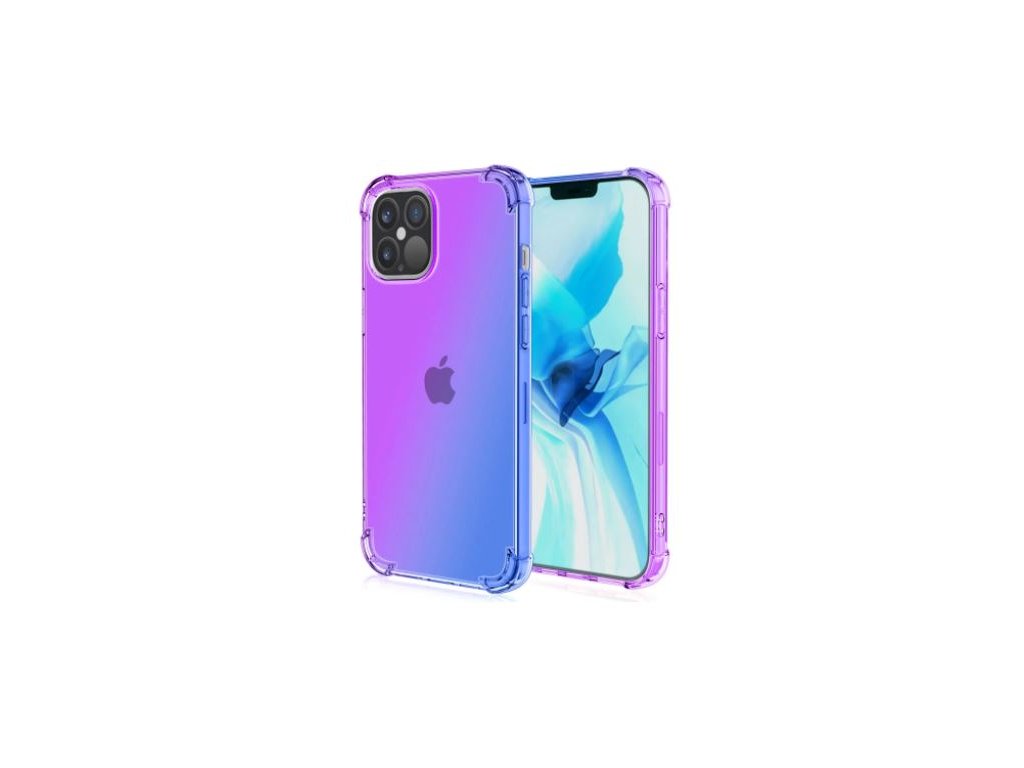 Duhový kryt - fialový iPhone 12 / 12 Pro