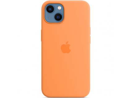 apple marigold silicone magsafe kryt iphone 13 mini 2