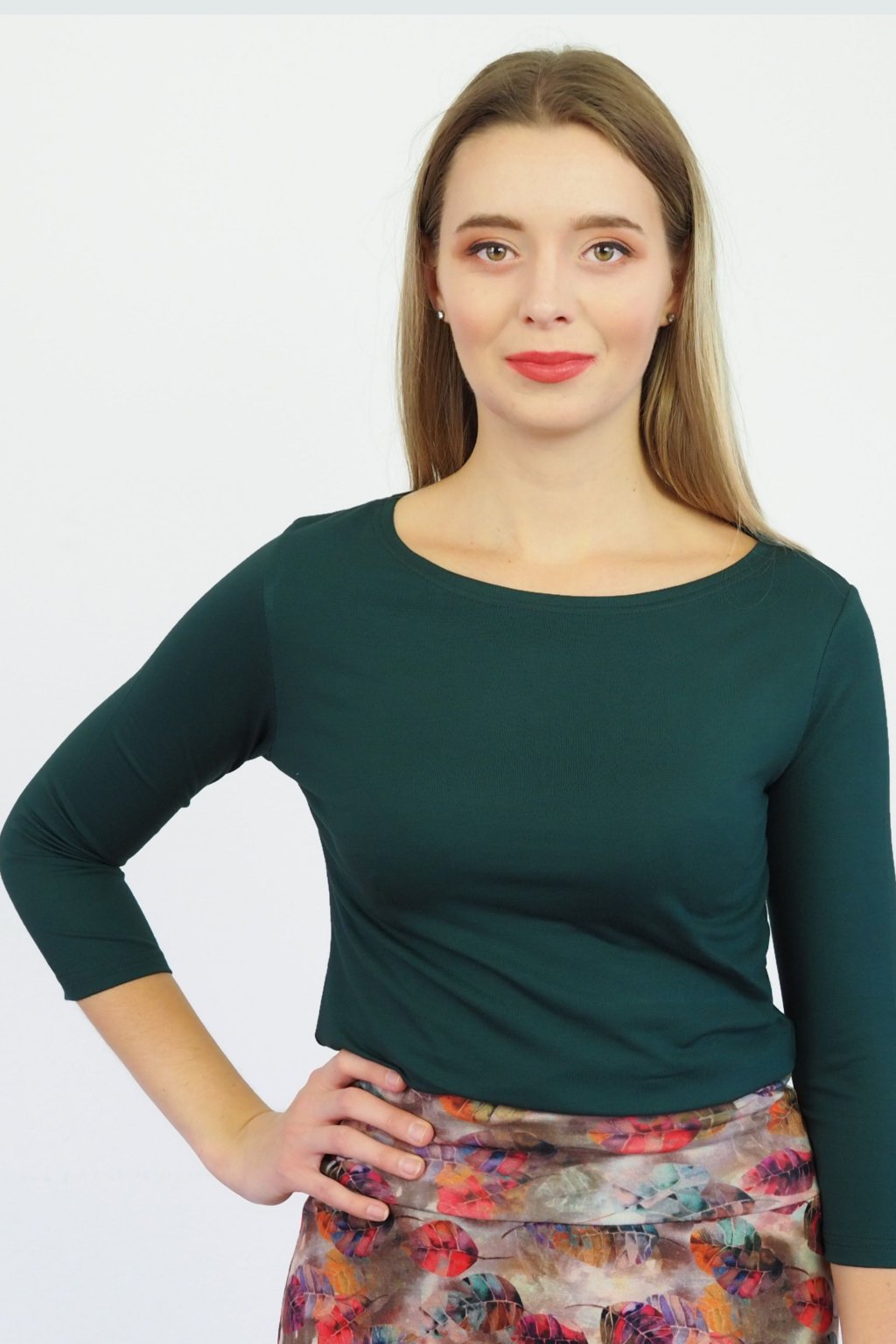 Tričko Maruška-Lahvově zelená