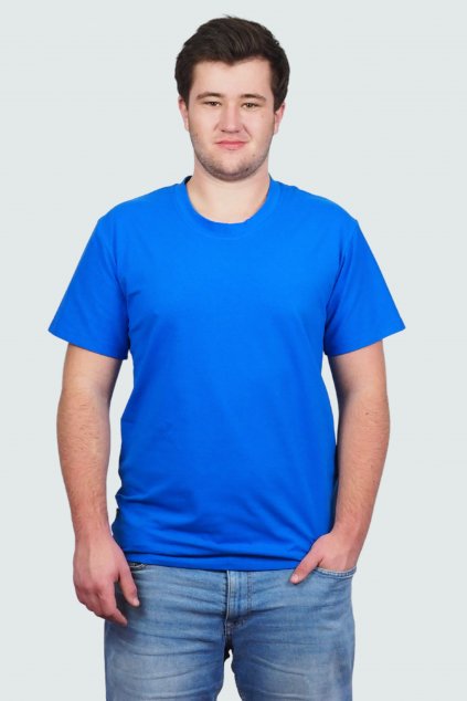 Pánské tričko královsky modrá