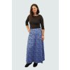 Dlouhá sukně - modo bílá struktura