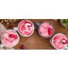Málnás Pannacotta-desszertgyertya